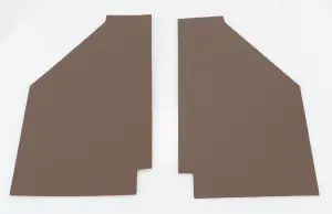 Interior Kick Panels - Brown - Pair - 47-55 Chevy GMC Pickup Truck - Image 1 of 2