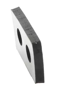 Radiator Support Mount Cushions - HD - Pair - 47-55 Chevy Pickup Suburban - Image 2 of 3