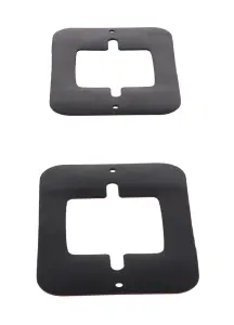 Park Lamp Bezel to Body Seals - Pair - 54-55 Chevy GMC Pickup Truck Suburban - Image 2 of 3
