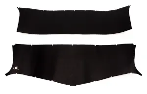 Interior Headliner Kit - Black - 2pc - 49-50 Chevy GMC Pickup Truck - Image 1 of 2