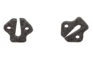 1937 GMC Suburban Park Brake Cable Backing Felt Seals - Pair - 37-55 Chevy GMC Pickup Truck Suburban