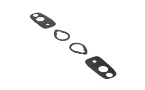 Front Door Lock Cylinder Gaskets - Pair - 46-51 Chevy GMC Pickup Truck Suburban - Image 2 of 3