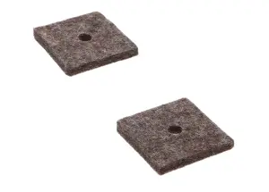 Clutch and Brake Pedal through Floor Seals - Pair - 52-55 Chevy GMC Pickup Truck Suburban - Image 2 of 2