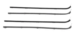 Front Door Beltline Window Felts (4pcs) - 53-55 Ford F100 F250 - Image 3 of 3