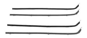 Front Door Beltline Window Felts (4pcs) - 1956 Ford F100 F250 - Image 3 of 3