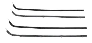 Front Door Beltline Window Felts (4pcs) - 1956 Ford F100 F250 - Image 1 of 3