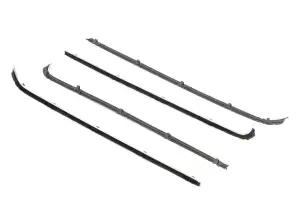Front Door Beltline Window Felts - Black - 4pcs - 57-60 F100 F250 F350 Pickup - Image 2 of 3