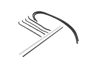 Door Window Channel Seal Kit - 8pcs - 48-52 Ford F1 F2 Pickup Truck - Image 2 of 3