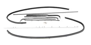 Front Door Window Channel Kit - 8pcs - 61-66 F100 F250 F350 Pickup - Image 3 of 3