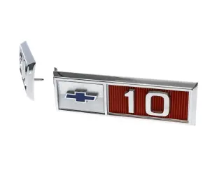 Front Fender Emblems - &quot10" - Pair - 1965 Chevy C/K Pickup Truck Suburban - Image 2 of 3
