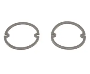 Park Lamp Lens Gaskets - Pair - 55-57 Chevy Pickup Truck Suburban - Image 1 of 3