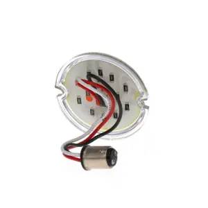 Park Lamp Lens - Clear  Amber LED - LH or RH - 51-53 GMC Truck Suburban - Image 3 of 4