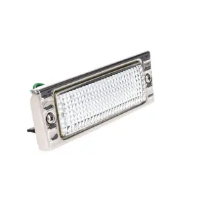 Park Lamp Assembly - LED - Clear - Stainless Bezel - 47-53 Chevy Truck Suburban - Image 4 of 4
