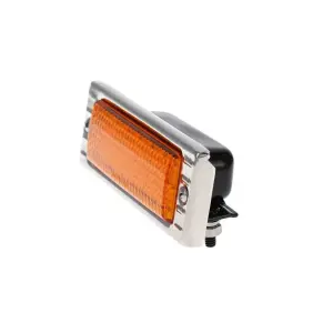Park Lamp Assembly - LED - Amber - Stainless Bezel - 47-53 Chevy Truck Suburban - Image 3 of 4