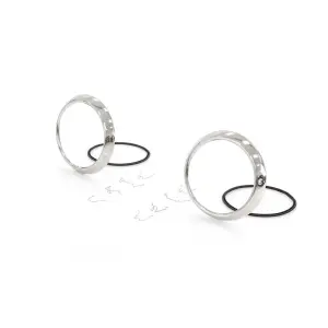 Headlamp Bezel Kit - Stainless - 47-55 Chevy GMC Truck Suburban - Image 4 of 6