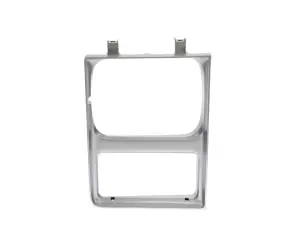 Headlamp Bezel - RH - Silver - Single Headlight - 85-87 Chevy GMC CK Pickup Truck Blazer Jimmy Suburban - Image 1 of 3