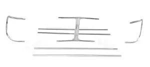 Grille Molding Set - 7pcs - 69 Charger (except 500 or Daytona) - Image 3 of 3