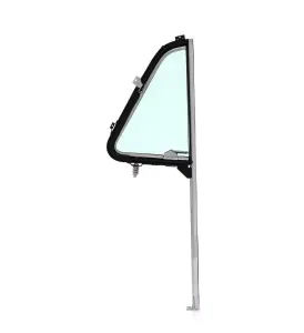Vent Window Assembly - LH - Green Glass - Chrome Sash - 54-55 Chevy GMC Pickup, Suburban - Image 3 of 3