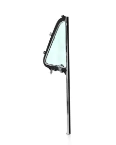 Vent Window Assembly - RH - Green Glass - Chrome Sash - 54-55 Chevy GMC Pickup, Suburban - Image 2 of 3