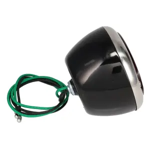 Tail Light Assembly - Black Housing - 12 Volt - RH - 48-52 Ford F1 F2 - Image 4 of 4