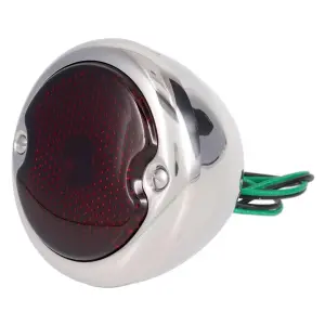 Tail Light Assembly - Stainless Housing - 12 Volt - RH - 48-52 Ford F1 F2 - Image 2 of 6