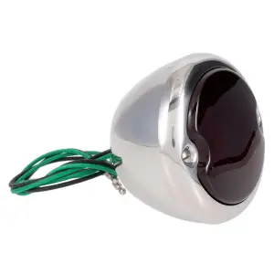 Tail Light Assembly - Stainless Housing - 12 Volt - RH - 48-52 Ford F1 F2 - Image 6 of 6