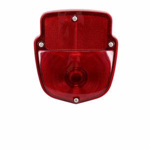 Tail Lamp Assembly - Black Housing - RH - 12-Volt - 55-66 F100 F250 Flareside Pickup - Image 1 of 5