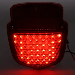Tail Light Assembly - LED - Black Housing - RH - 53-66 Ford F100 F250 Flareside Truck - Image 2 of 5
