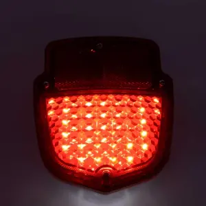 Tail Light Assembly - Sequential LED - Black Housing - LH - 55-66 Ford F100 F250 Flareside Truck - Image 3 of 5