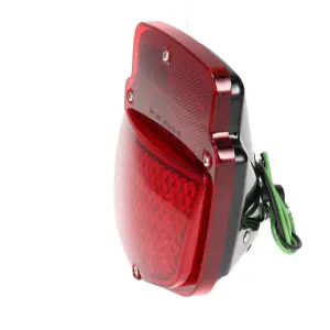 Tail Light Assembly - Sequential LED - Black Housing - LH - 55-66 Ford F100 F250 Flareside Truck - Image 4 of 5