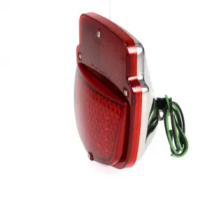 Tail Light Assembly - Sequential LED - Chrome Housing - RH - 53-66 Ford F100 F250 Flareside Truck - Image 3 of 4
