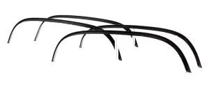 Wheel Opening Molding - 4pc set - Black - 88-98 Chevy GMC C/K Fleetside Pickup Truck SUV - Image 3 of 3