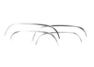 Wheel Opening Molding - 4pc set - Chrome - 88-98 Chevy GMC C/K Fleetside Pickup Truck SUV - Image 3 of 4