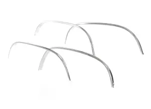 Wheel Opening Molding - 4pc set - Chrome - 88-98 Chevy GMC C/K Fleetside Pickup Truck SUV - Image 2 of 4