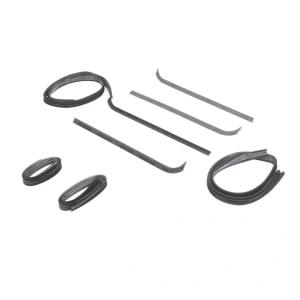 Front Door Window Channel Kit - 8pcs - 73-79 Ford Pickup 78-79 Bronco - Image 2 of 6