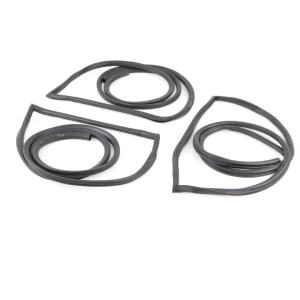 Door Weatherstrip Seals - 3pcs Front and Rear - Glue On - 67-72 Chevy GMC CK Suburban - Image 5 of 6