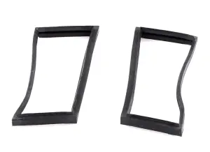 Rear Side Door Fixed Vent Window Seals - Pair - 67-72 Chevy GMC CK Suburban - Image 2 of 3