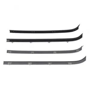 Rear Side Door Beltline Window Felts - Inner & Outer - 73-80 Chevy GMC CK Crew Cab Truck Suburban - Image 1 of 3