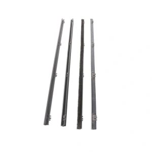 Rear Door Window Felt Kit - 4pcs - Chrome Bead Felts - 67-72 Chevy GMC CK Suburban - Image 2 of 6