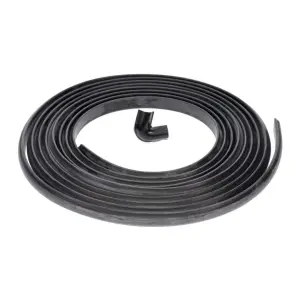 Quarter Window Gasket Lock Strip w Cap - Black - 73-91 Chevy GMC CK Suburban - Image 2 of 2