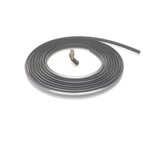 Quarter Window Gasket Lock Strip w Cap - Chrome - 73-91 Chevy GMC CK Suburban - Image 5 of 6