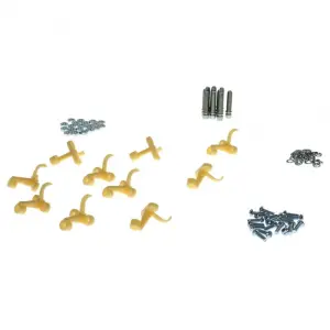 Headlight Adjusting Screw and Nut Assembly - 10 pcs - 58-61 Chevy CK Truck Suburban 58-66 GMC CK Truck Suburban - Image 2 of 3