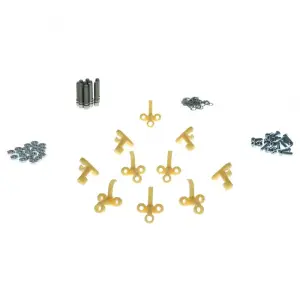 Headlight Adjusting Screw and Nut Assembly - 10 pcs - 58-61 Chevy CK Truck Suburban 58-66 GMC CK Truck Suburban - Image 1 of 3