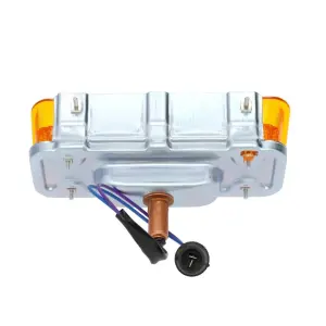 Park Lamp Assembly - Amber Lens - LH - 71-72 Chevy CK Pickup Truck Blazer Suburban - Image 3 of 4