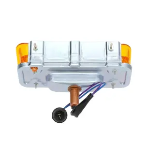Park Lamp Assembly - Amber Lens - RH - 71-72 Chevy CK Pickup Truck Blazer Suburban - Image 3 of 4