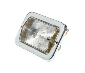Park Lamp Assembly - Clear Lens 12V - LH or RH - 54-55 Chevy GMC Pickup Truck Suburban - Image 1 of 3