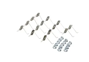 Grille Molding Clip Set - for one molding - 67-68 Chevy C/K Pickup Truck Suburban - Image 2 of 4