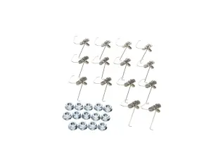Grille Molding Clip Set - for one molding - 67-68 Chevy C/K Pickup Truck Suburban - Image 3 of 4