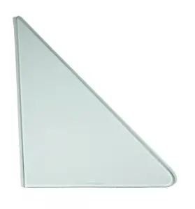Vent Glass - Clear - LH or RH - 62-67 Chevy II Nova - Image 1 of 3