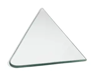 Vent Glass - Clear - LH or RH - 62-67 Chevy II Nova - Image 2 of 3